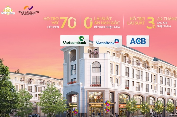 Chính sách tài chính hấp dẫn giai đoạn 1 dự án Hồng Hạc City